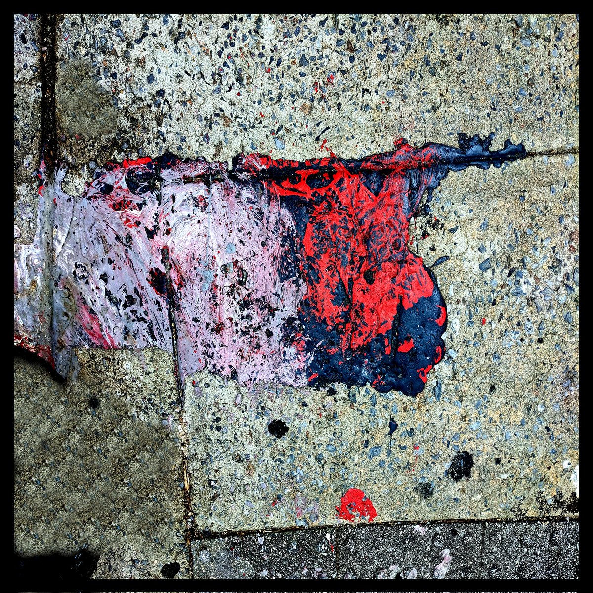 #manhattan #sidewalk #abstractart #art #newyorkcity #newyork