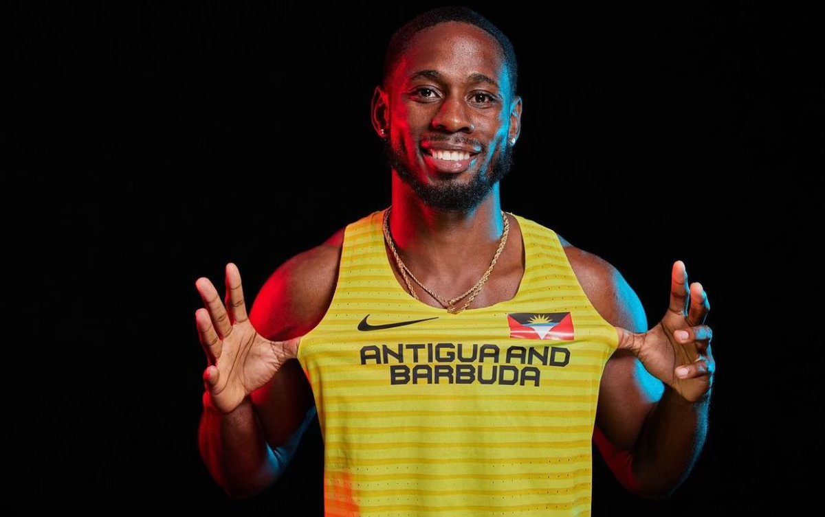 From the small island of Antigua and Barbuda to Paris! ✈️ 

Cejhae Green will be representing his country at his 3rd Olympics after running 10.00 in the 100m to meet the qualifying standard 👏

Keeping Antigua and Barbuda’s name on the global stage 🇦🇬🇦🇬🇦🇬🇦🇬🇦🇬