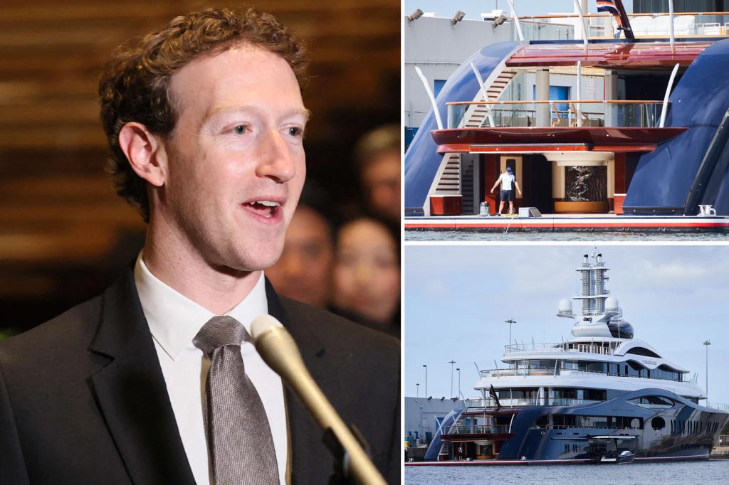 Mark Zuckerberg appears to celebrate 40th birthday on $300M ‘Launchpad’ superyacht trib.al/L8RAYY0