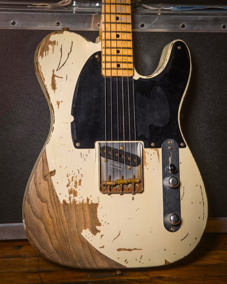 Fender Custom Shop Jeff Beck 1954 Esquire #guitar #Fender #Telecaster #JeffBeck #TeleTuesday