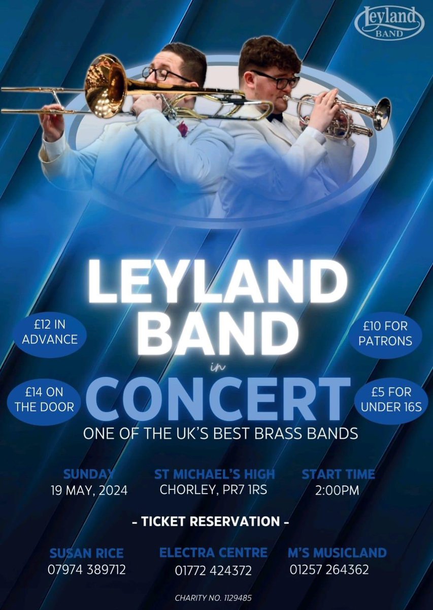 Mr Logie - Music (@mrlogiemusic) on Twitter photo Looking forward to this concert with <a href="/LeylandBand/">Leyland Band</a> . Never thought Iโd ever make the promo poster! Hereโs a link to the event details on Facebook
facebook.com/events/s/sprinโฆ Looking forward to this concert with <a href="/LeylandBand/">Leyland Band</a> . Never thought Iโd ever make the promo poster! Hereโs a link to the event details on Facebook
facebook.com/events/s/sprinโฆ