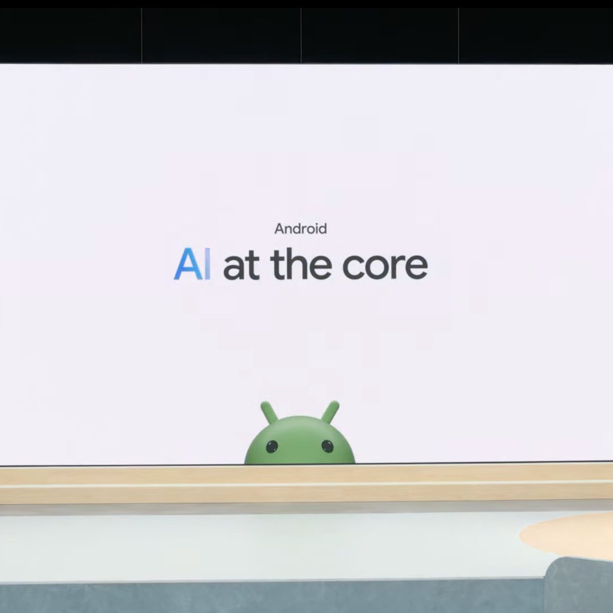 Sameer Samat talking about Android's future with three major breakthroughs: enhanced search, Gemini as your AI assistant, and on-device AI for richer experiences. #GoogleIO #GoogleIO2024