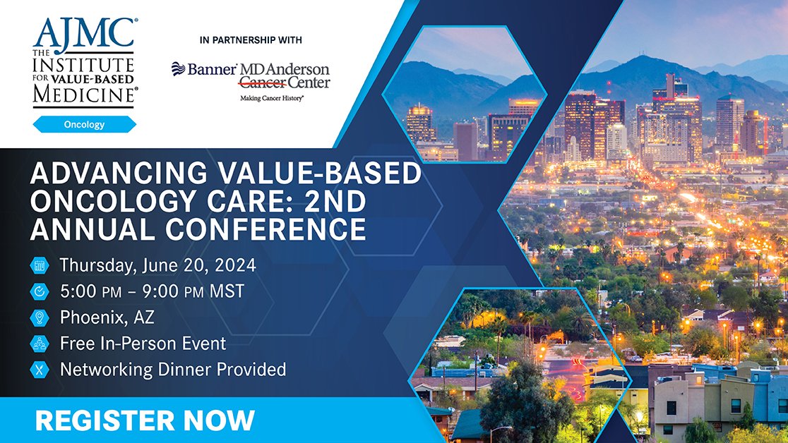 Banner|Aetna EVP & CMO Robert Groves, MD will share insight on the evolution of value-based oncology care at the Institute for Value-Based Medicine® (IVBM) event hosted by the @AJMC_Journal on June 20, in Phoenix. event.ajmc.com/IVBMJune20 #healthinsurance #healthcare #oncology