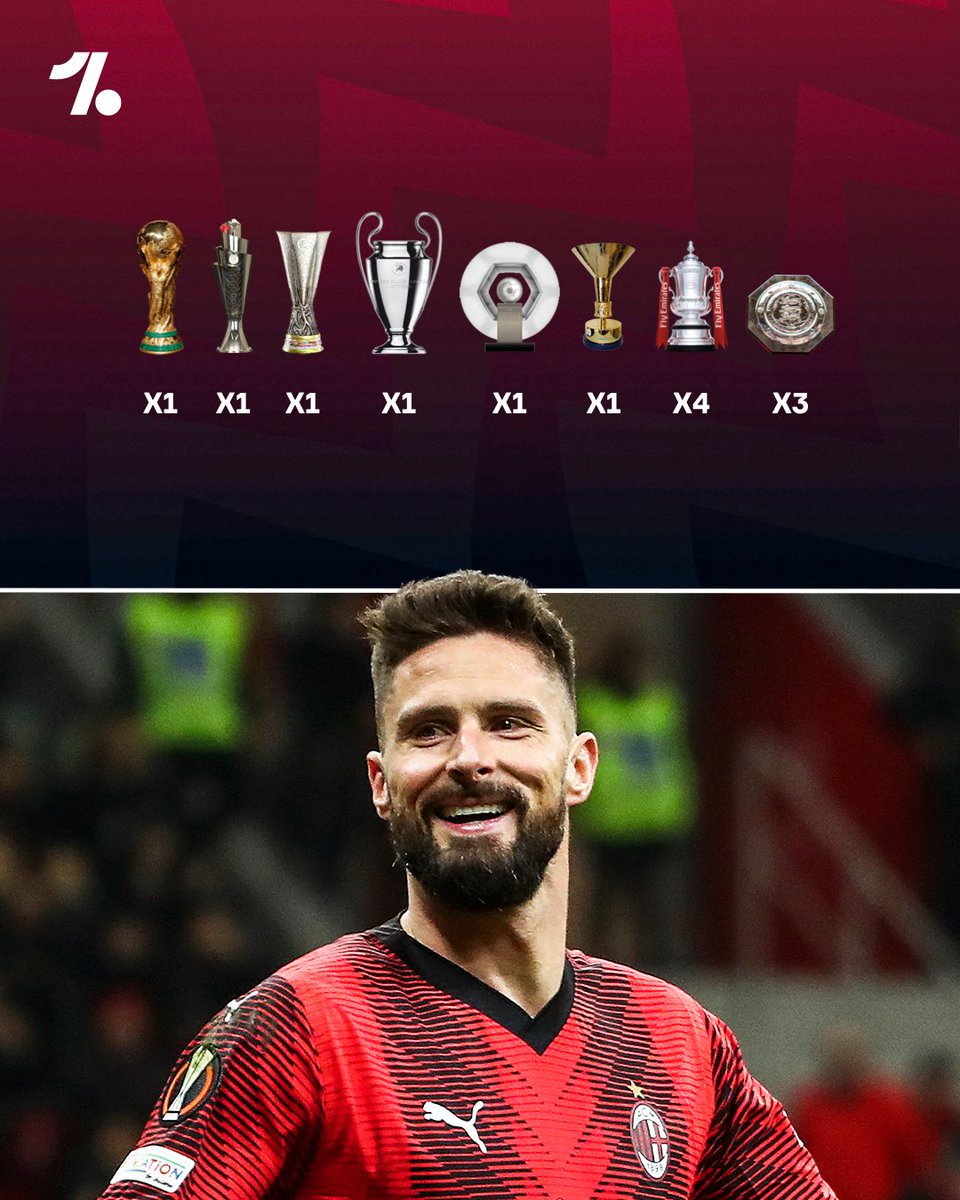 Olivier Giroud has one of the most underrated trophy cabinets 😅🏆

MLS Cup loading ⏳😎