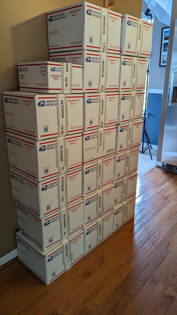 Pre-orders have shipped! Thanks y'all for your patience - we hope you like them as much as we do! If you haven't ordered yet, our Grand Opening Sale is on now: sopuzzled.com/2024-puzzles/

#getsopuzzled #jigsawpuzzles #puzzler #puzzlelife #puzzlefun #michigander #michiganbusiness