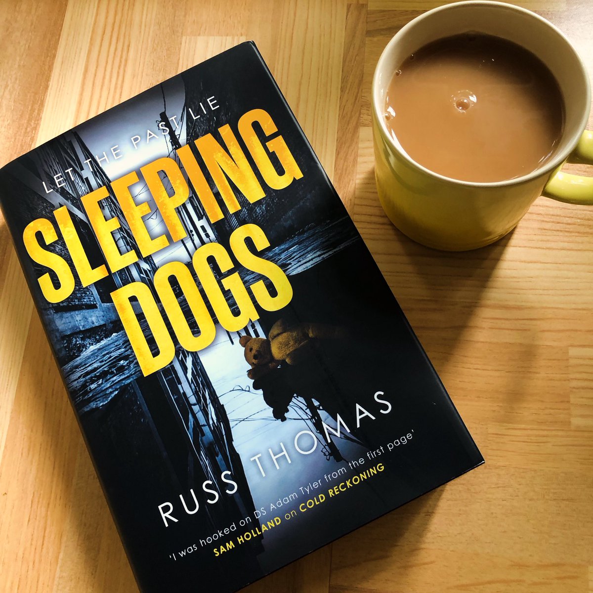 I do love a dark, damaged detective - helloooo DS Adam Tyler! Ingeniously told backwards, #SleepingDogs begins with Tyler’s plunge to his potential death, and Mina Rabbini has to work out how he got there. I loved this. #bookrecommendation #bookreview