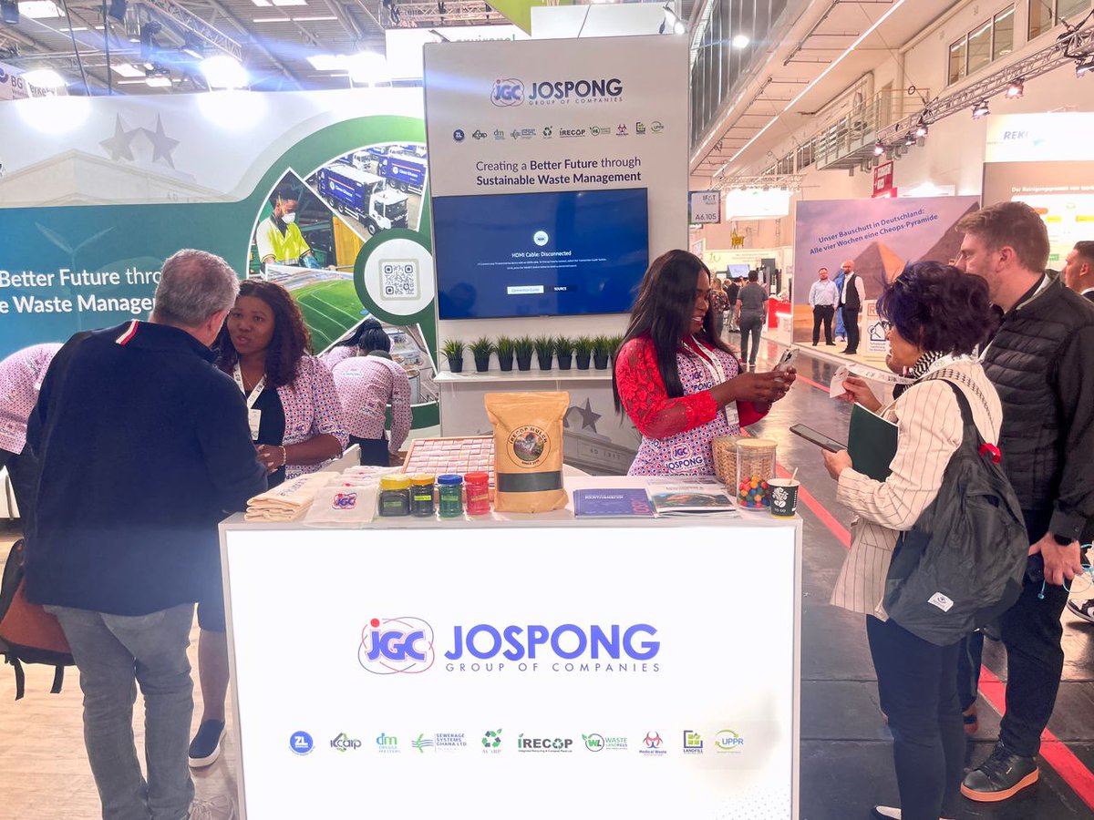 Proudly representing @thejospongroup at this year's #IFAT2024 in Munich! We're excited to showcase and discuss water, sewage, waste, and raw materials management innovations. Join us as we engage in shaping a sustainable future.  #WasteManagement @irecopltd @accracompost