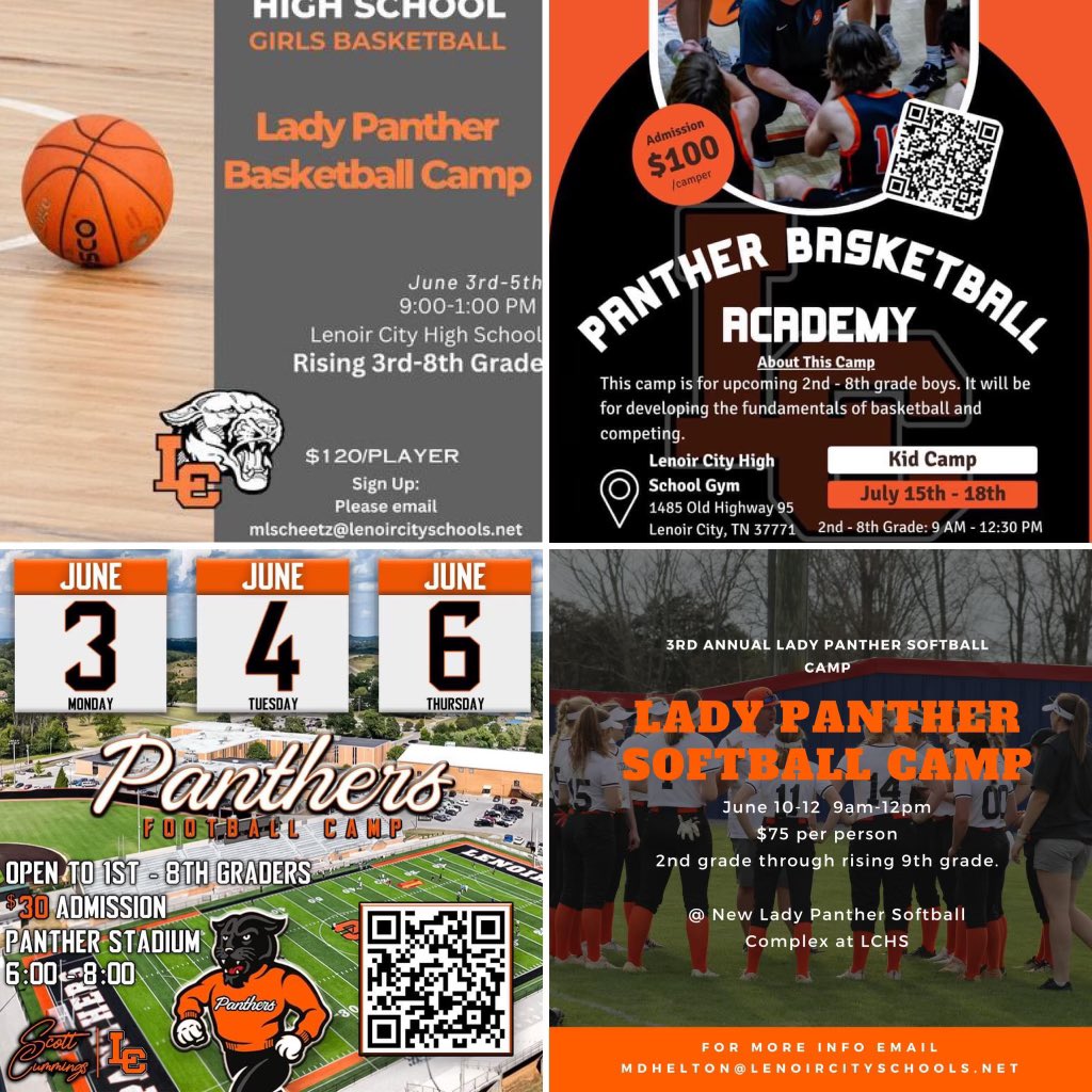 LCHS Athletic Dept (@lc_athleticdept) on Twitter photo Check out some of our summer sports camps!! Volleyball camp info coming soon!! <a href="/LenoirCityGBB/">Lenoir City Girl’s Basketball</a> <a href="/LCPanthersSB/">Lenoir City Softball</a> <a href="/LenoirCityHoops/">Lenoir City Men’s Basketball</a> <a href="/LenoirCityFB_/">Lenoir City Football</a> <a href="/CityPanthers/">LENOIR CITY PANTHERS BASEBALL</a> Check out some of our summer sports camps!! Volleyball camp info coming soon!! <a href="/LenoirCityGBB/">Lenoir City Girl’s Basketball</a> <a href="/LCPanthersSB/">Lenoir City Softball</a> <a href="/LenoirCityHoops/">Lenoir City Men’s Basketball</a> <a href="/LenoirCityFB_/">Lenoir City Football</a> <a href="/CityPanthers/">LENOIR CITY PANTHERS BASEBALL</a>