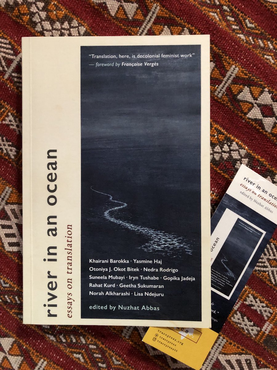 Celebrate the art, politics & labour of feminist, decolonial translation with 20% off #riverinanocean 
(print or ebook)

Use discount code: ReadTheWorld-20 at checkout. 
tinyurl.com/ReadTheWorld-20

#ReadTheWorld
May13-20
⁦@LitTranslate⁩