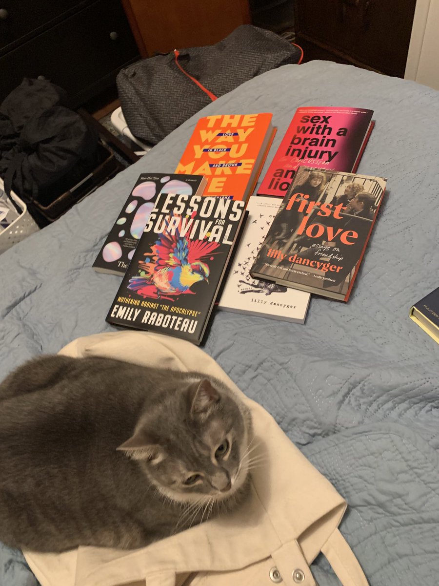 @blktinabelcher @lillydancyger @FranklinParkBK All the readers were fantastic, bought books from the whole lineup (note the best use of a tote bag)