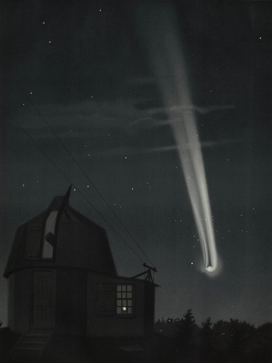 Etiénne Léopold Trouvelot, The great comet of 1881