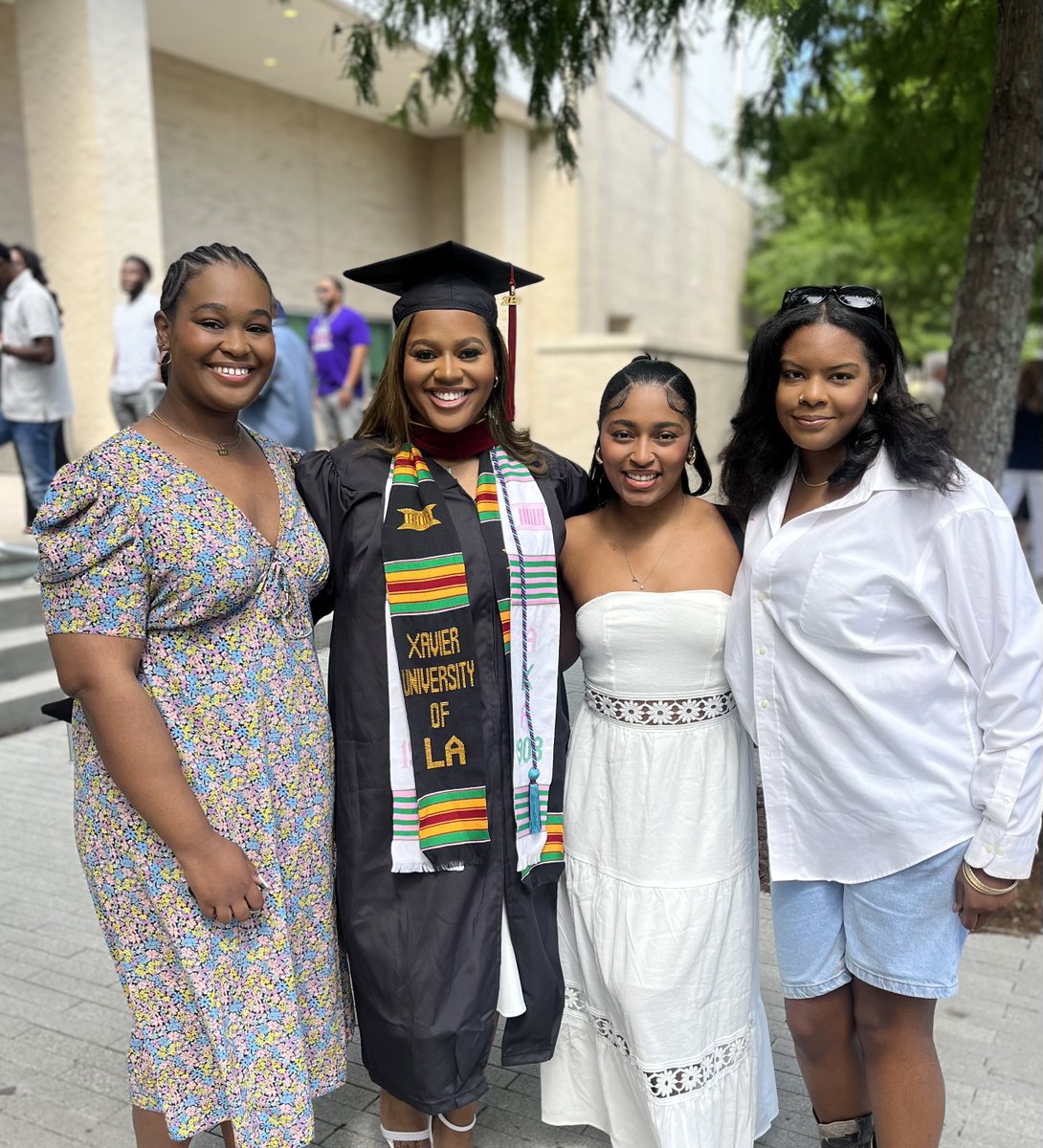 #XULA2024 graduate: Sydney Turner, graduate assistant for athletics academic support — a master's and a 4.0 GPA. #TeamGold #HailAllHailXU #HBCU #XULAGRAD #XULAMADE #GradSzn @yardtalkhbcu