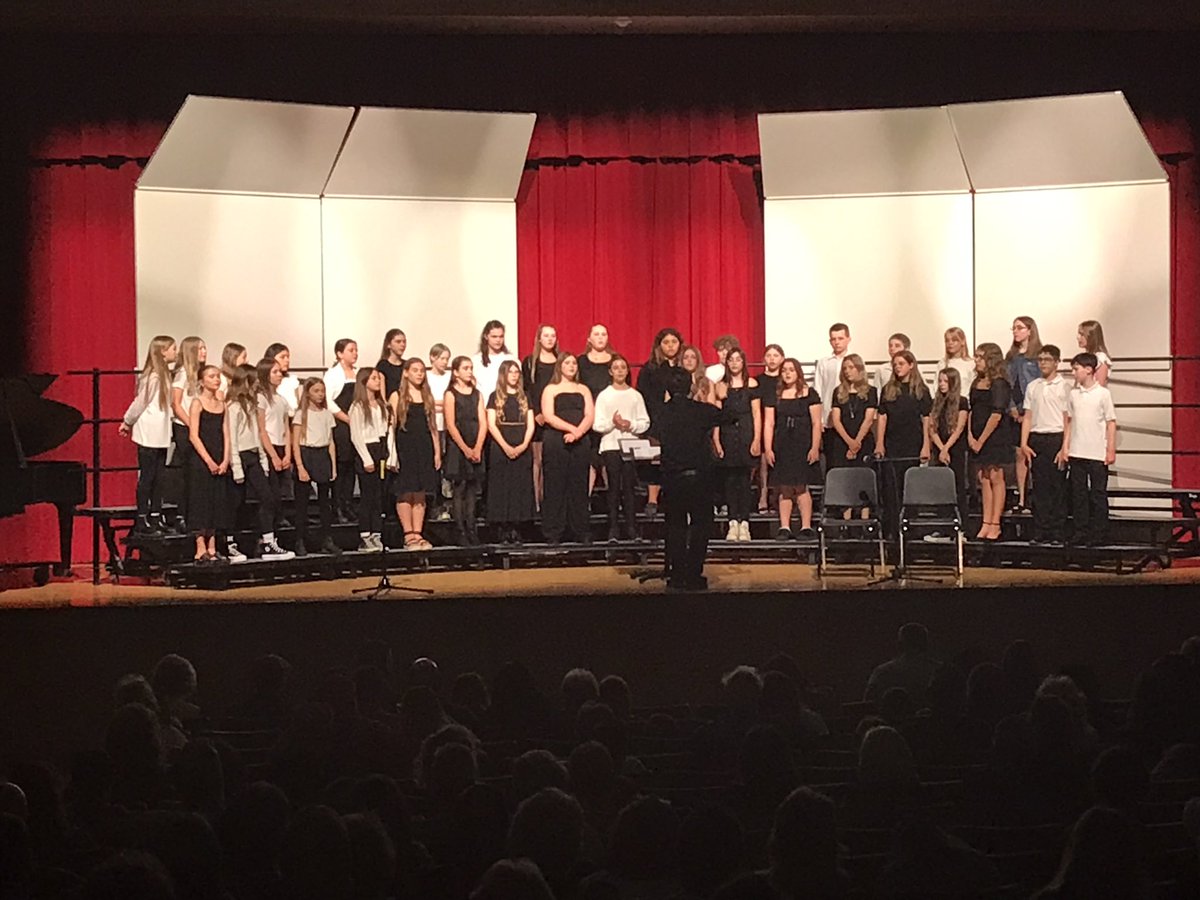 MS Spring Concert - awesome 6th choir. <a href="/larrydake/">Dr. Larry Dake</a> <a href="/CVCSDWarriors/">CV Schools</a>