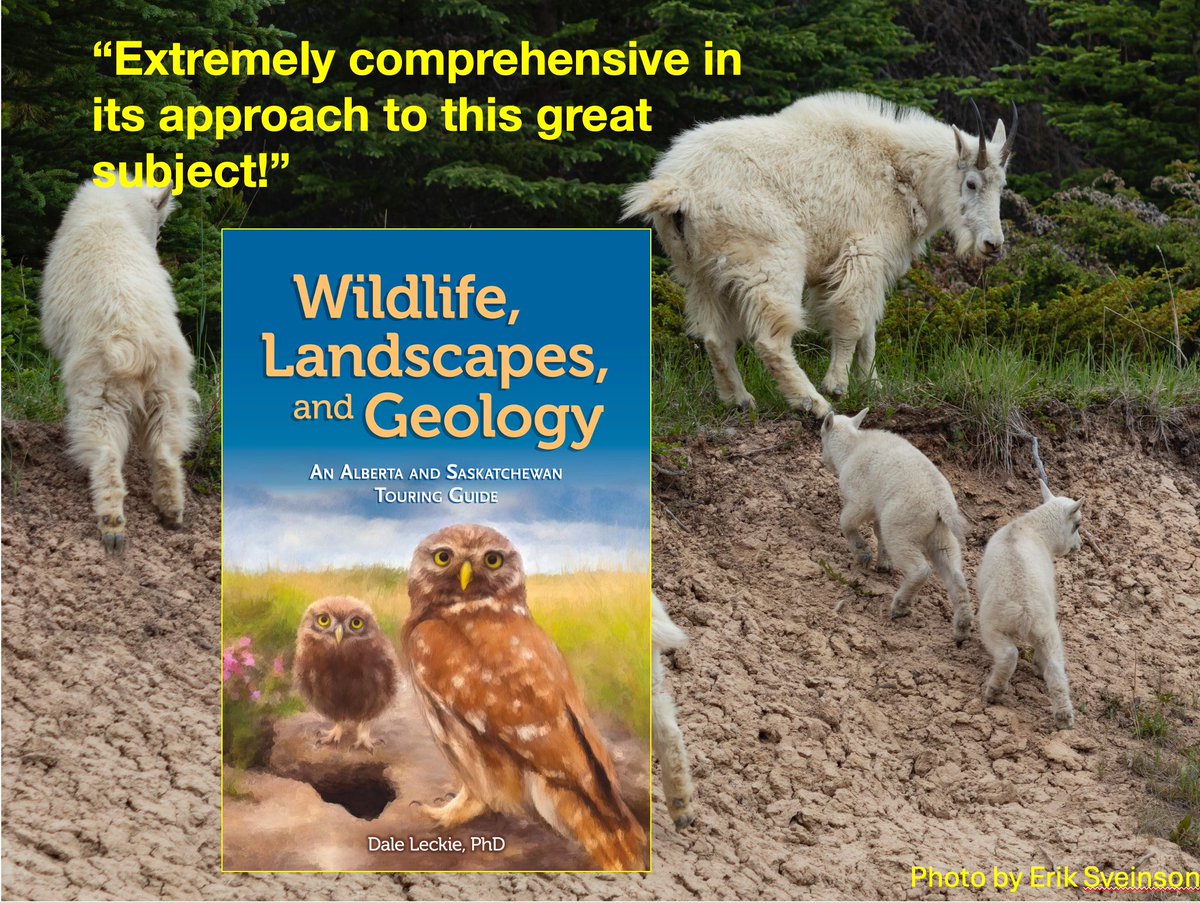 What are people saying about 'Wildlife, Landscapes, and Geology: An Alberta and Saskatchewan Touring Guide'? It is 'Extremely comprehensive in its approach to this great subject' brokenpoplars.ca #yyc #yeg #medhat #edmonton #alberta #canada @#NEAB #ABparks @Albertaparks