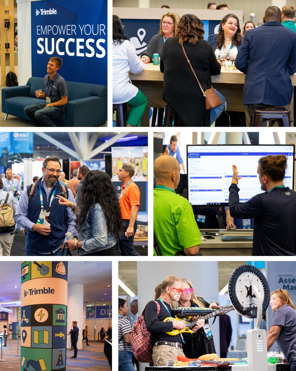 Trimble_ALM's tweet image. Stop by the #Innovate2024 Expo hall to meet with your peers from across the country, get hands-on with the latest #assetlifecycle solutions in the industry and have some fun too!