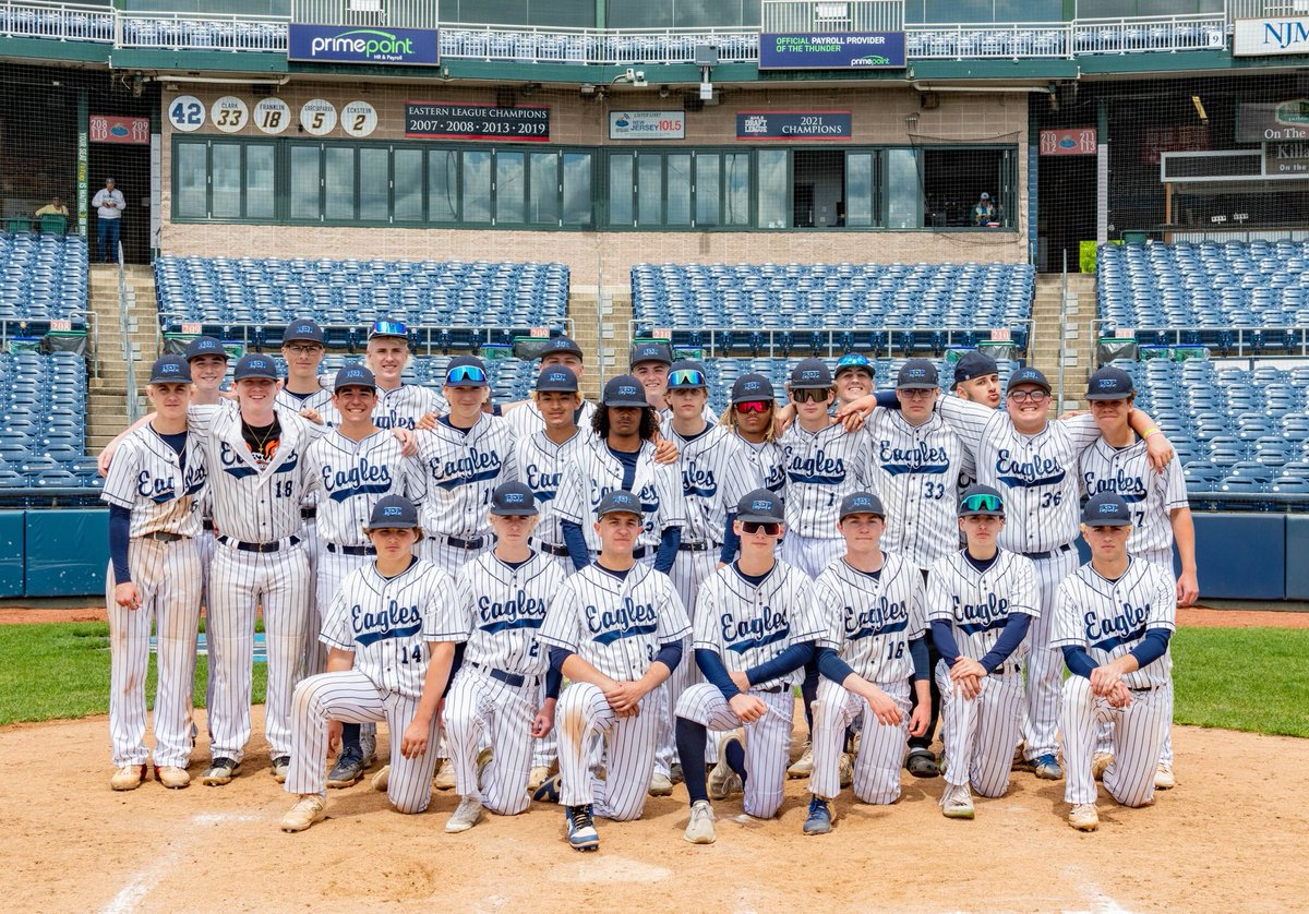 Big win at Trenton Thunder Stadium for the Eagles!