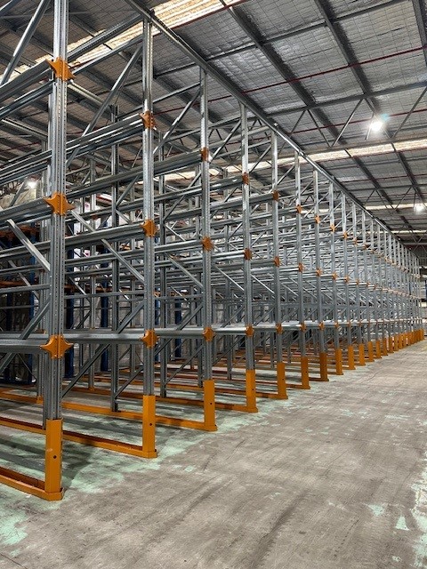 a1_precision's tweet image. We’ve just finished installing a large amount of pallet positions of seismically rated drive in Colby pallet racking for a client. Seismic rating is a requirement for all new pallet racking design &amp;amp; installations, as per the newly upgraded AS 4084:2023.  

#palletracking