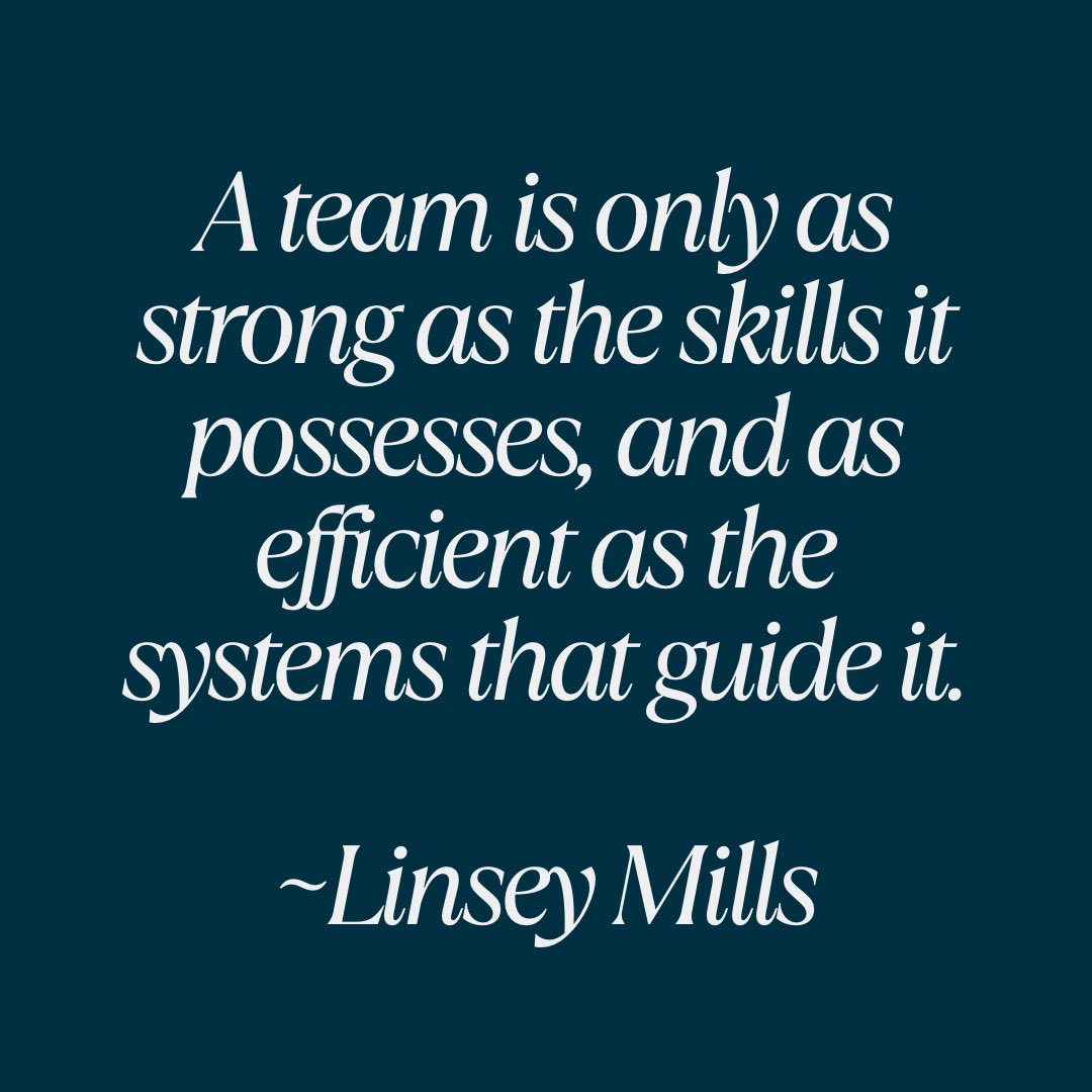 A team is only as strong as the skills it possesses, and as efficient as the systems that guide it. ~Linsey Mills
#teamworkmakesthedreamwork #teamwork #teambuilding #teambonding #businessystems
Follow #simplyoutrageous #callinzgroup #currencyofconversations