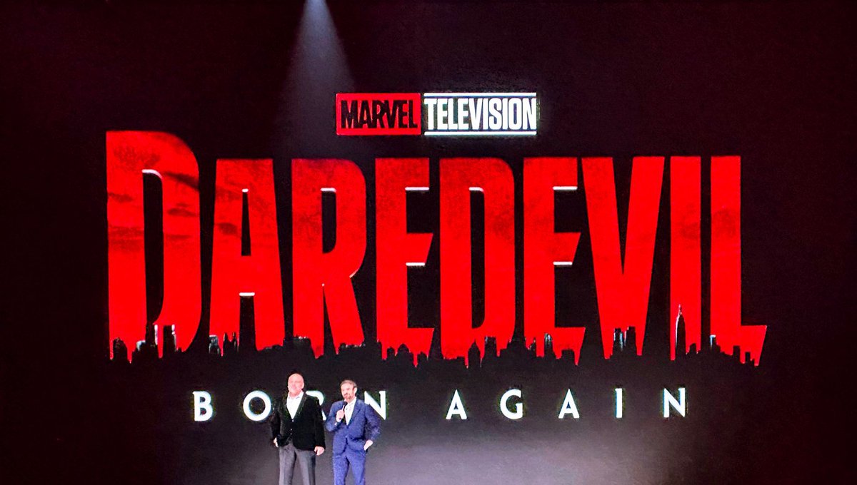『デアデビル：ボーン・アゲイン』新たなロゴデザインが解禁。配信は2025年3月予定。