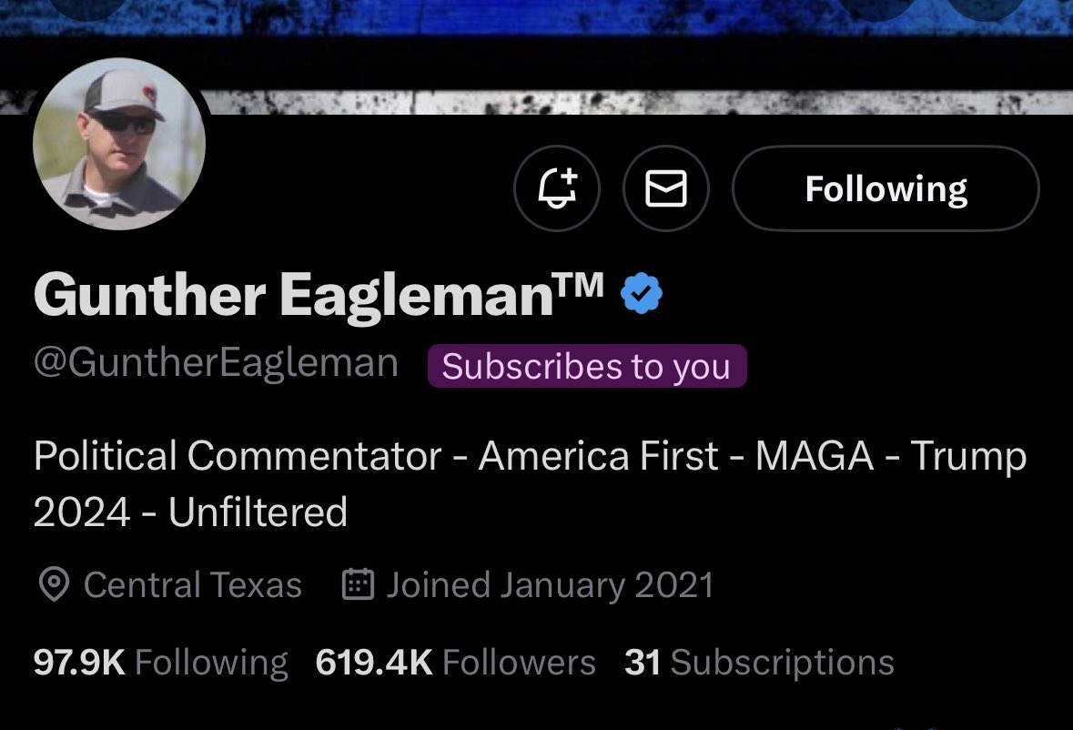 🚨 @GuntherEagleman IS BACK! Thank you @elonmusk! Cue the leftist tears 🤣