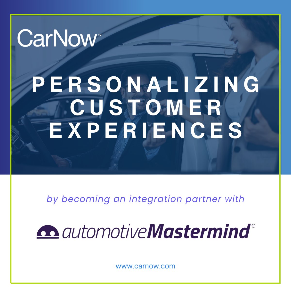 🚗 Exciting news alert! 🎉 CarNow and @autoMastermind are teaming up to make customer engagement smoother than ever. Pairing predictive data and seamless online tools, dealers can guide customers effortlessly towards a purchase.  hubs.li/Q02x9M9h0 #automotivetech #cx