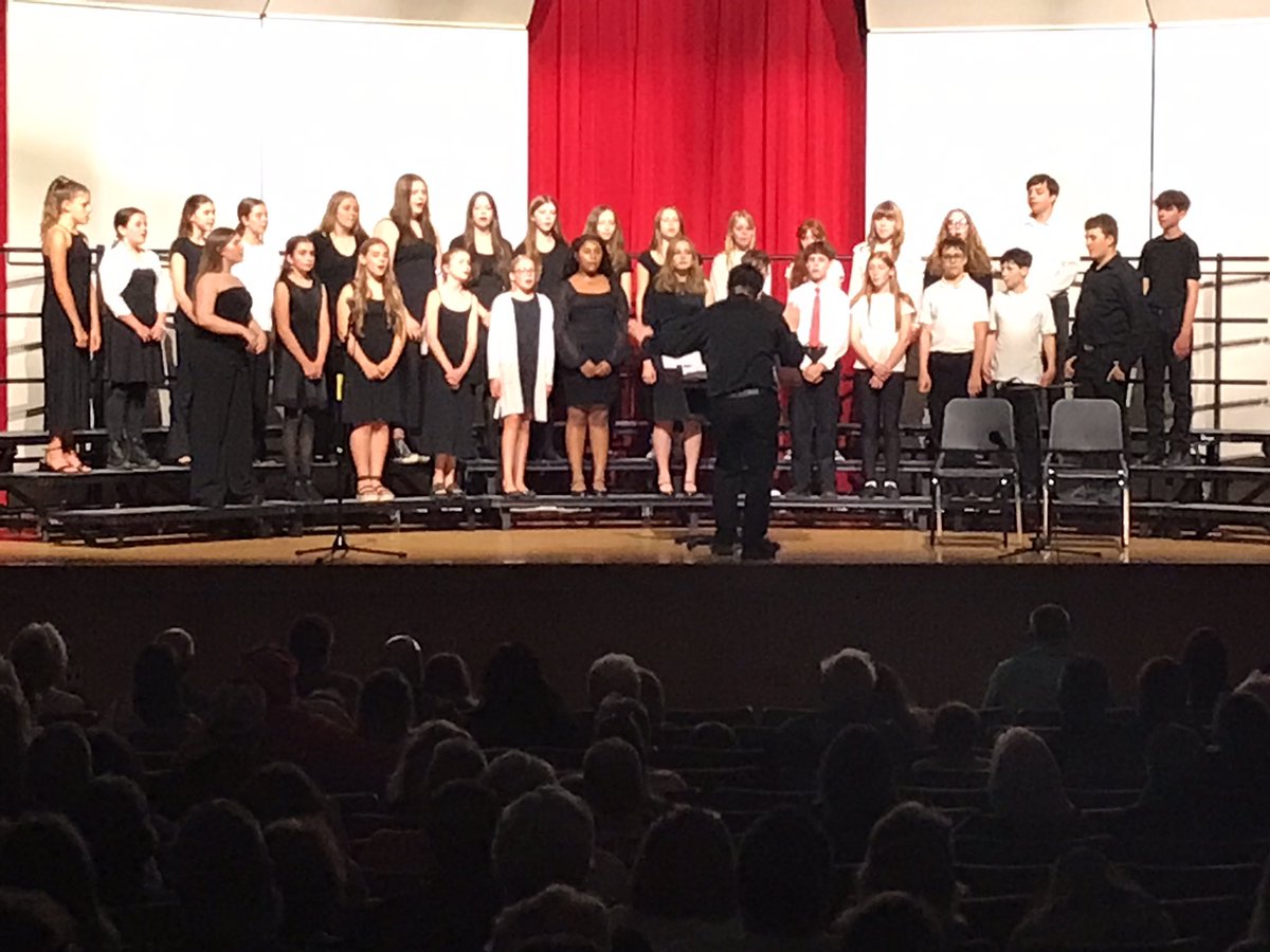 CV Middle school concert - select choir- fantastic <a href="/larrydake/">Dr. Larry Dake</a> <a href="/CVCSDWarriors/">CV Schools</a>