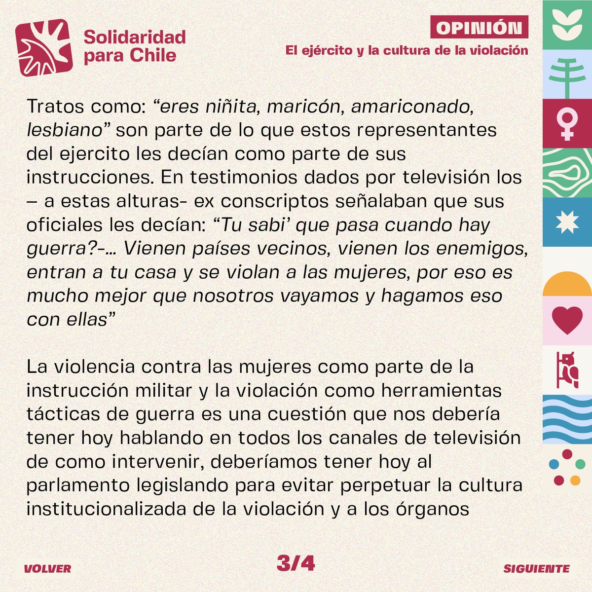 Solidaridad para Chile tweet media