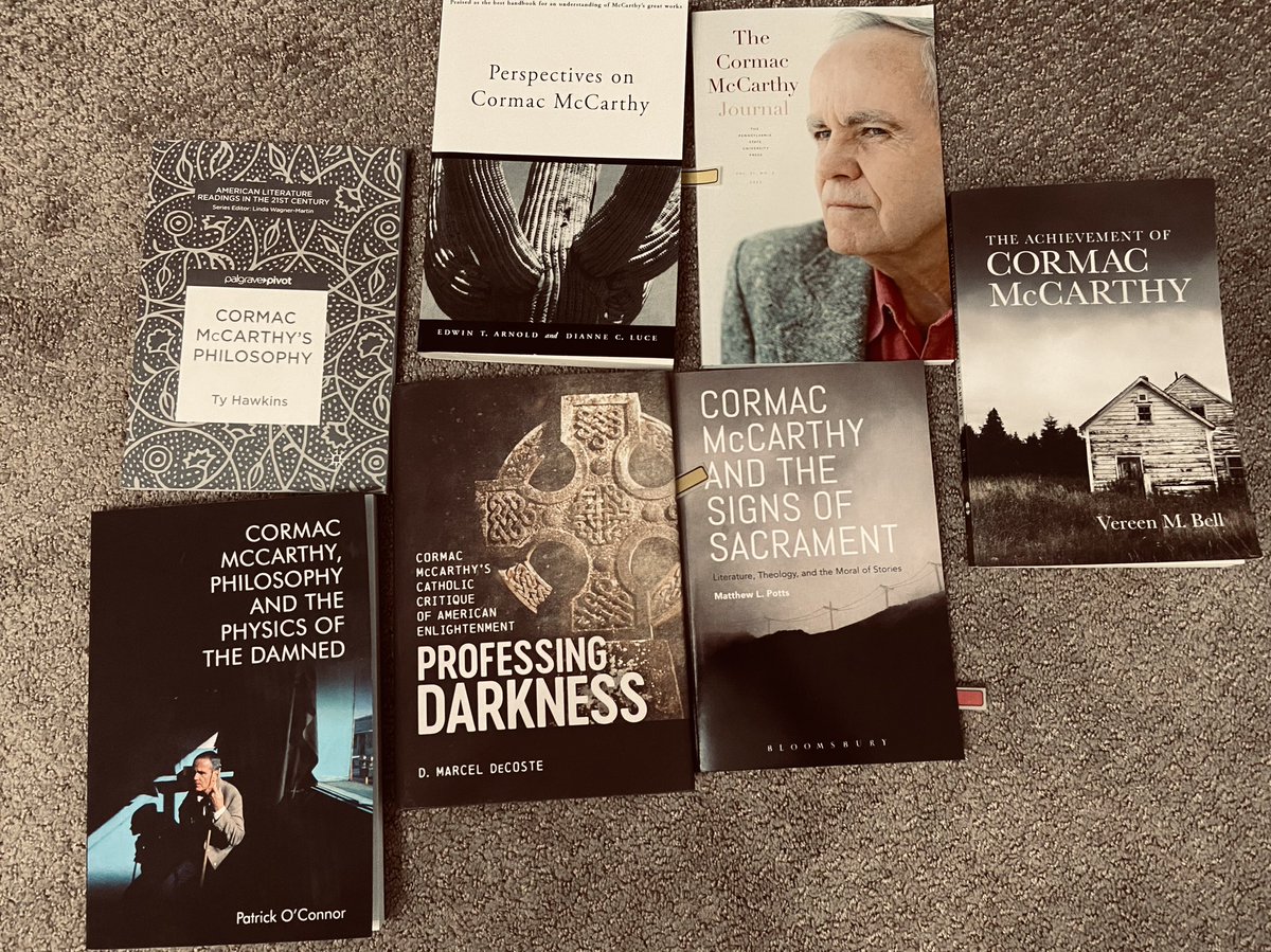 jgavinpaul's tweet image. Reading is writing. Writing is thinking. #CormacMcCarthy #amwriting
