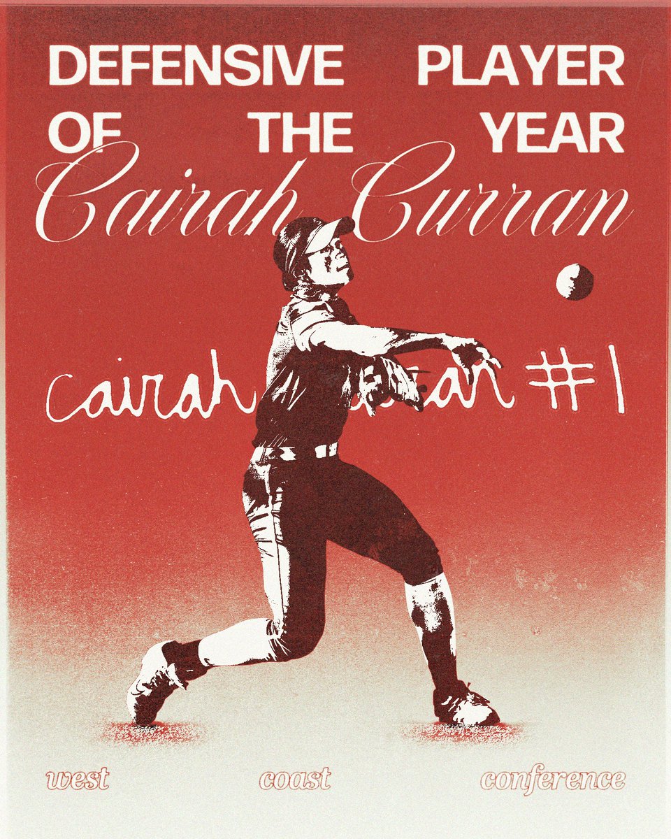 Your @WCCsports Defensive Player of the Year, Cairah Curran!!! ➡️ bit.ly/3UPmsgW @SCUBroncos #StampedeTogether