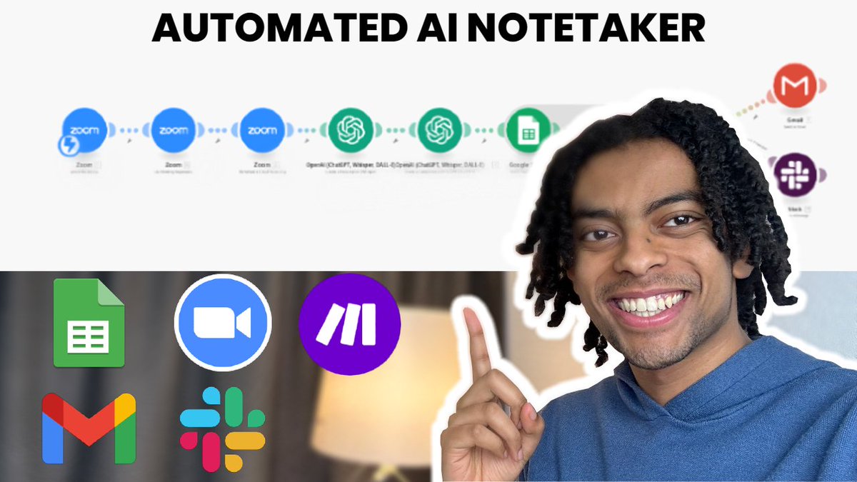 REALLY HOPE MY BUSINESS PARTNER DOESN'T SEE THIS...  

I just got done with a $5,000 AI notetaker for a B2B marketing agency.  Saving tons of time on communication.  

And now I'm about to SHARE EXACTLY HOW IT WORKS.  

The EXACT automation and frameworks we used.  

Comment 'me'