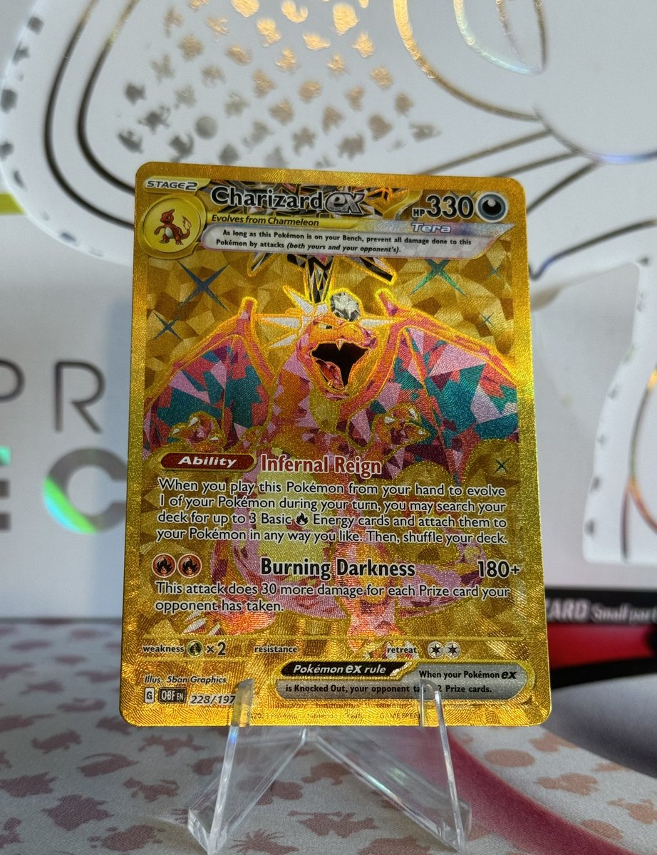 ‼️100 FOLLOWER GIVEAWAY‼️

To show my appreciation to all of my followers old & new, I’ll be giving away this Gold Charizard. This is the first of many more to come! TY All 🙏🏽🔥

TO ENTER: 
1. Must be following @ShmloodTCG 
2. Repost ♻️
3. Like ❤️

Winner chosen Sunday 5/19!!