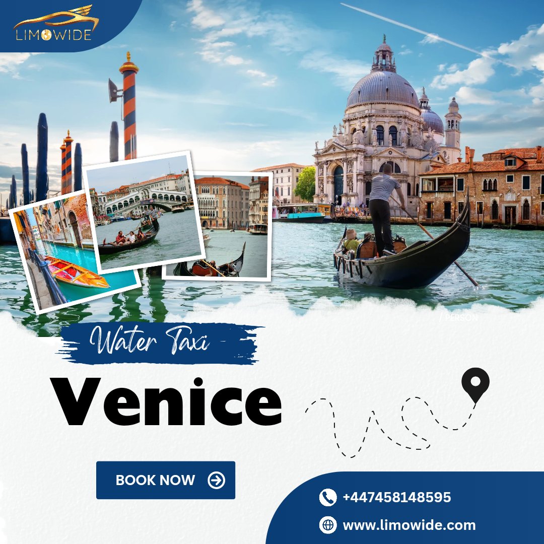limowide_'s tweet photo. Limowide guarantee a smooth and trouble-free transportation thanks to our professional driver’s familiarity with Venice’s intricate network of canals and streets.  #Venice #VIPTravel #ExclusiveVenice #PersonalizedService #Limo #Airporttransfer #Privatetaxi #TaxiVenice #Limousine https://t.co/qzF8oJeqMZ