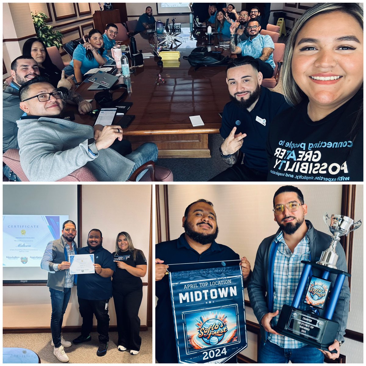 As I bid farewell to the Midtown store location, I'm filled with gratitude and excitement for the future! A huge thanks to @DilmaZambrano_ for recognizing our outstanding success in April. I'm proud of what we achieved and look forward to the next chapter in my career. @One_FLA