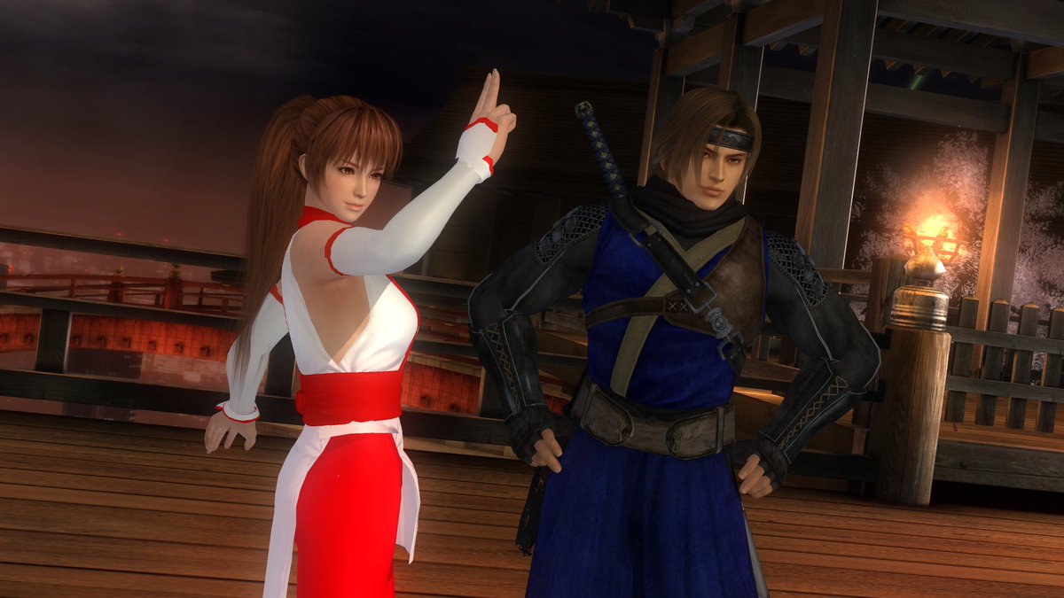Hayate and Kasumi still have their goals to eliminate those assassins that stand near their way of ninjutsu. 👩‍🦰🌸💨🥷

#DeadorAlive #DeadorAlive5 #DOA5LR #Kasumi #Hayate #Ninjutsu #Assassins #Bayman #Christie #TeamNinja #KoeiTecmo @DOATEC_OFFICIAL @TeamNINJAStudio @KoeiTecmoUS