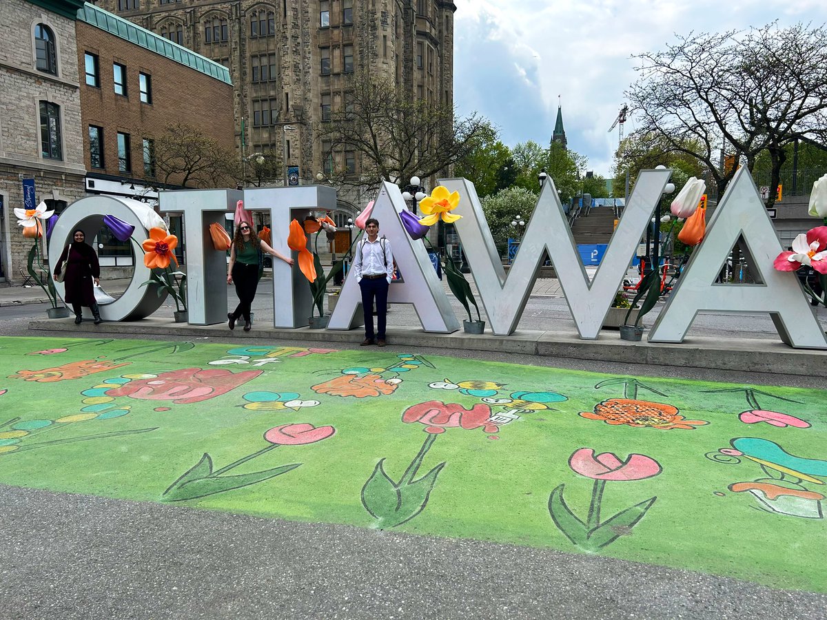 We’re in Ottawa this week at @CAHSPR - super excited to share and learn with others in the health services and policy sector!