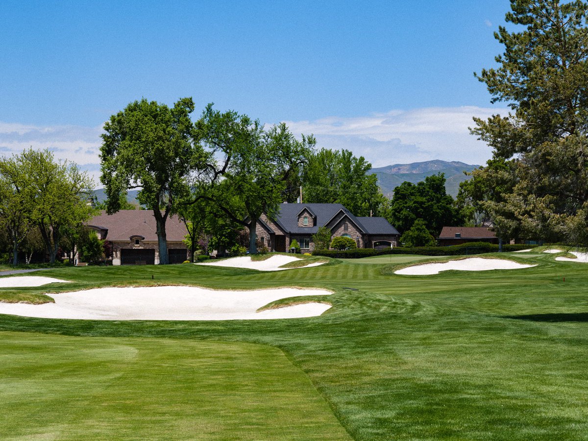The Country Club in Salt Lake City is a bear from the tips, especially with its well-placed bunkers and slippery greens. At least the mountains are pretty!