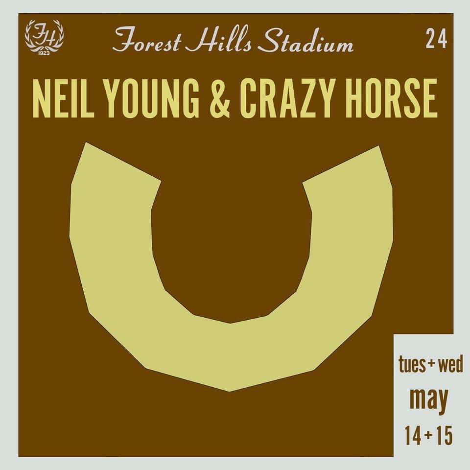 𝑻𝑶𝑵𝑰𝑮𝑯𝑻 @Neilyoung at @ForestHillsStdm