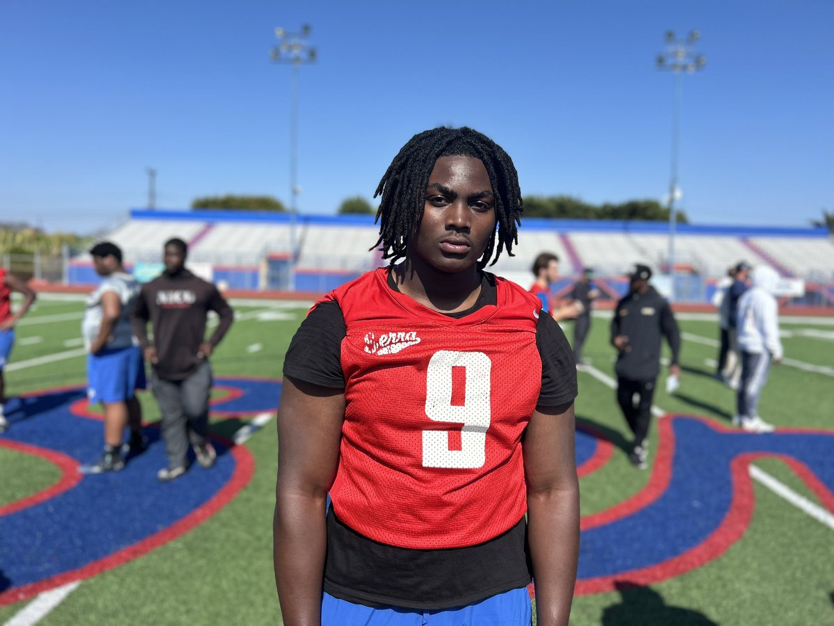 Serra ‘26 ATH Khary Wilder has a chance to be special, 14 sacks as a sophomore, natural off the edge with a 6-4, 250 pound frame