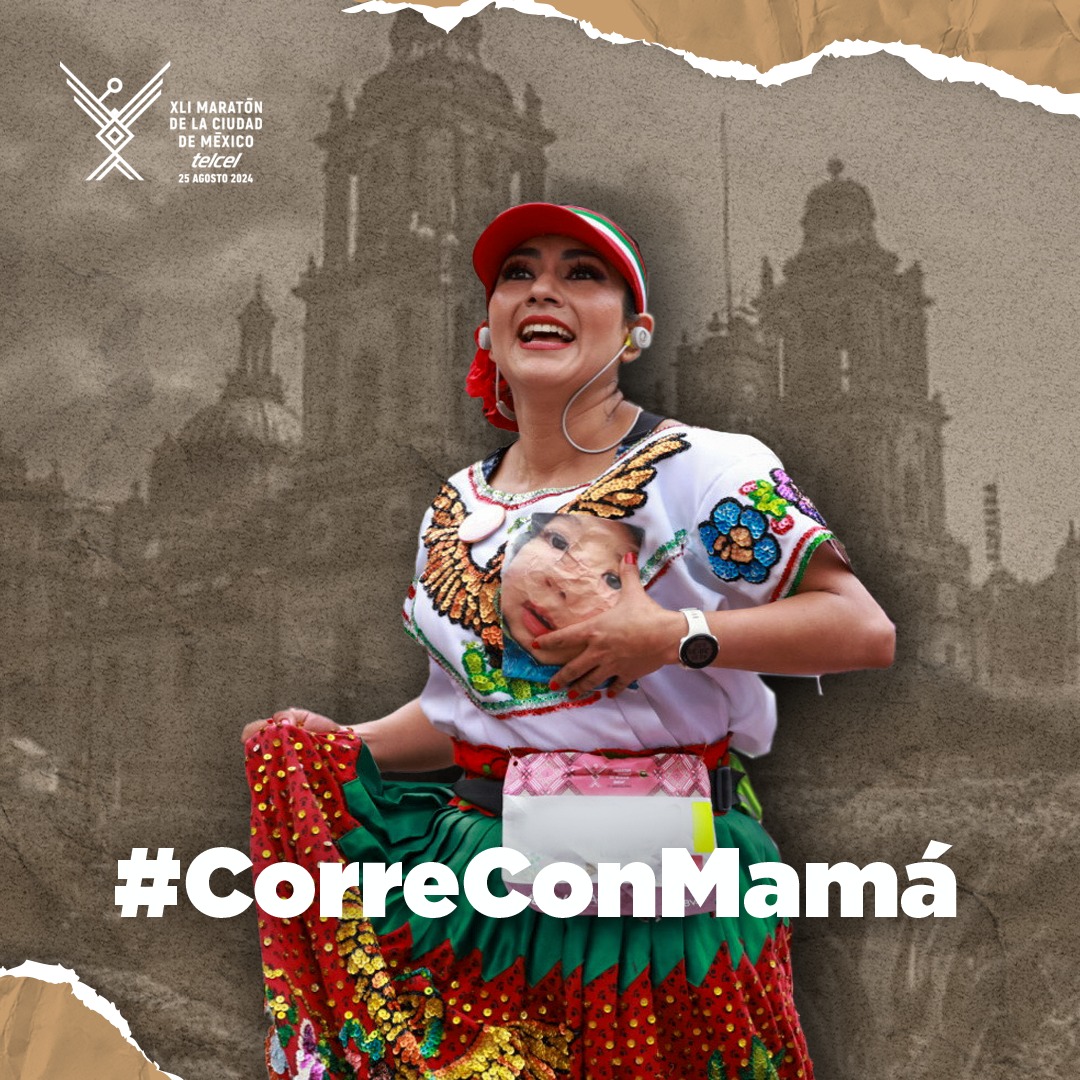 Celebremos a mamá todos los días del año, no hay mejor manera de hacerlo que disfrutando de lo que más les gusta: correr. Inscríbete con ella al Maratón de la Ciudad de México y lleguen a la meta juntos. 🏃🏾‍♀️🏃🏻‍♀️ ¡Inscríbete aquí! 👇🏽 emociondeportiva.com/home/evento/51…