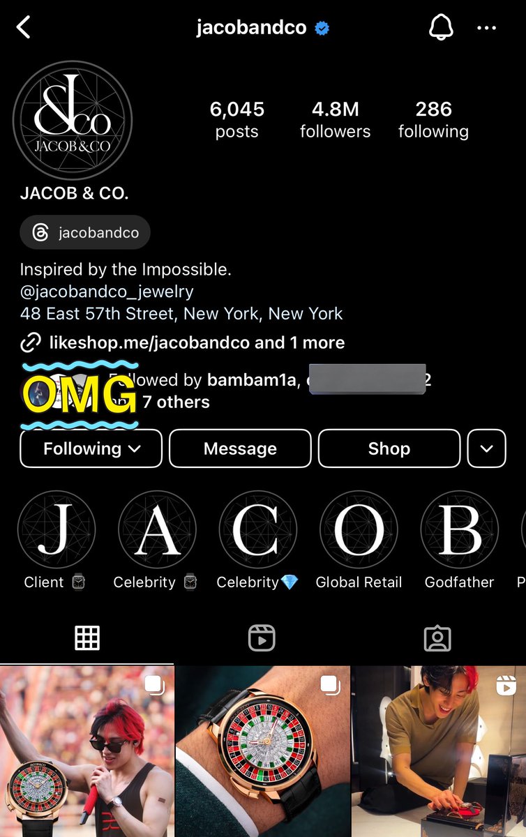 alahof's tweet photo. ทางแบรนด์มาลงรูปเพิ่ม ไปกดใจ กดเม้นท์กันต์ #Jacobanco #BamBam @BamBam1A https://t.co/1nykMo84FM