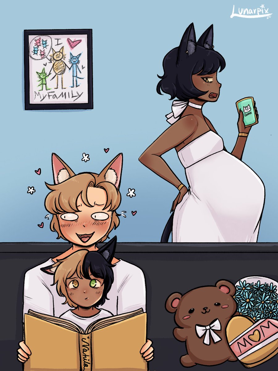 Mother's Day 💛

Featuring Natalia again...The idea of her partner making scrap books outta the images he takes of her was just really cute!

Seems he forgot the scrapbook wasn't PG-

#pregnant #pregnantart