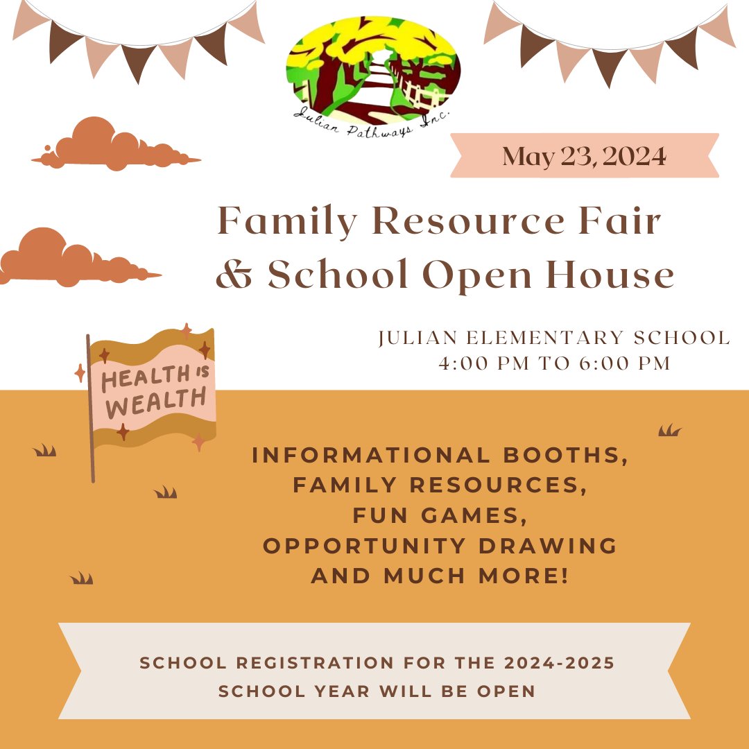 Live Well on Wheels- Live WoW! (@livewowbus) on Twitter photo Come see the <a href="/LiveWoWBus/">Live Well on Wheels- Live WoW!</a> at the Family Resource Fair & School Open House and receive general county resources and vaccine services. This free event will be held at Julian Elementary School, Thursday, May 23rd from 4 PM- 6 PM. See you there. @julianpathwaysinc Come see the <a href="/LiveWoWBus/">Live Well on Wheels- Live WoW!</a> at the Family Resource Fair & School Open House and receive general county resources and vaccine services. This free event will be held at Julian Elementary School, Thursday, May 23rd from 4 PM- 6 PM. See you there. @julianpathwaysinc