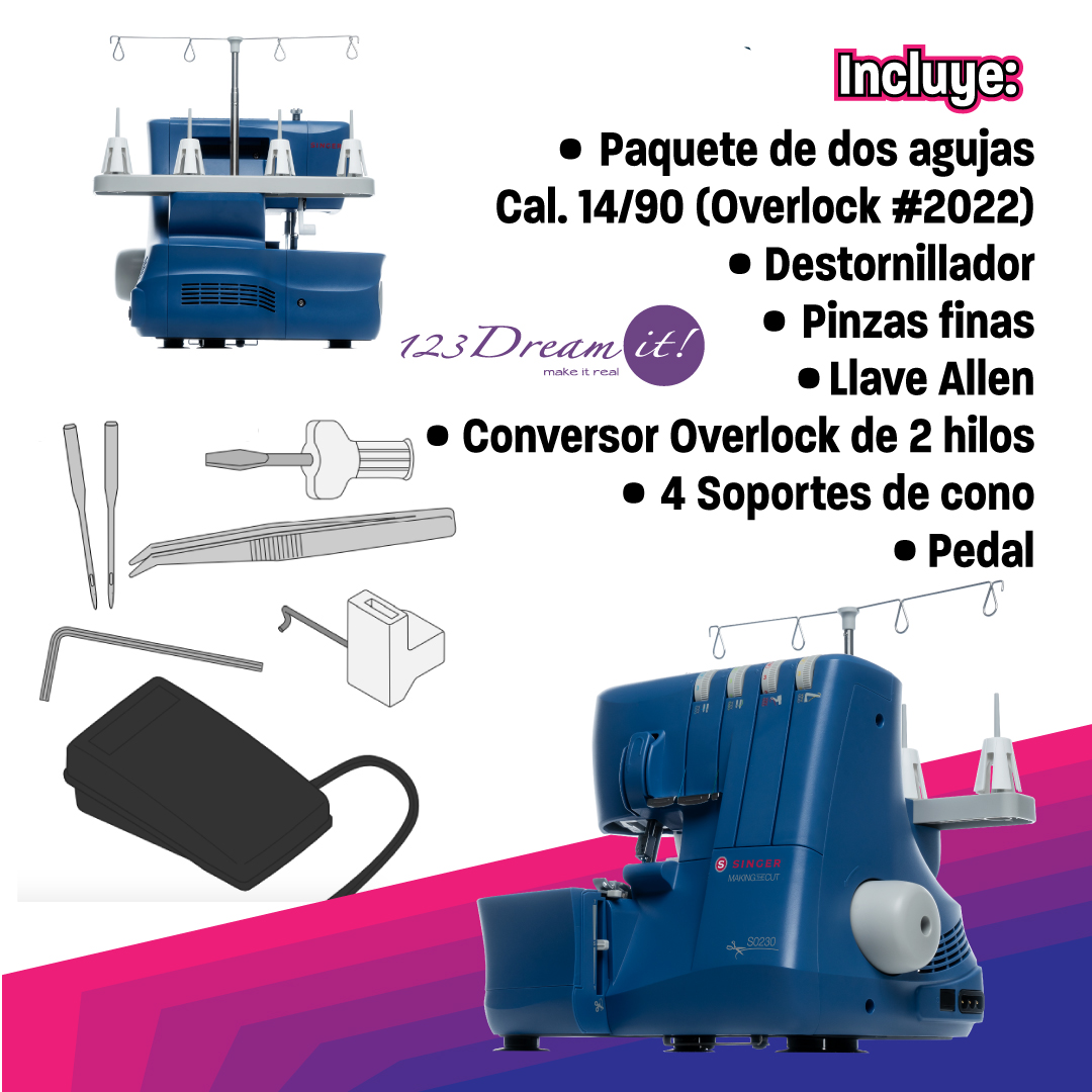 123dreamit's tweet image. Descubre la #overlock S2035 de Singer! Con todas las funciones que necesitas para tus proyectos de costura, obtén acabados profesionales con un equipo increíblemente fácil de usar. Consíguela con nuestros amigos de Casa Díaz.  🧵✨#Costura #Singer

tiendaenlinea.casadiaz.com.mx/MLM-1416890074…