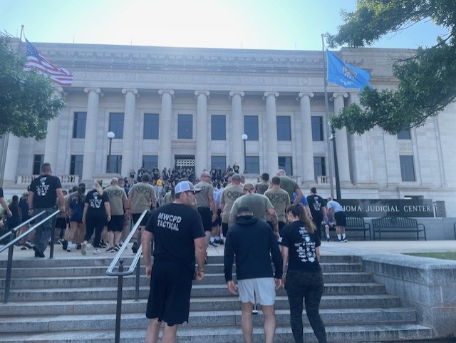 We were proud to participate along with other law enforcement agencies from across the metro in the Oklahoma Law Enforcement Torch Run supporting <a href="/sooklahoma/">Special Olympics Oklahoma</a>.

The torch, the Flame of Hope, is making it's way to Stillwater for opening ceremonies tomorrow! <a href="/OklahomaLETR/">Oklahoma LETR</a>