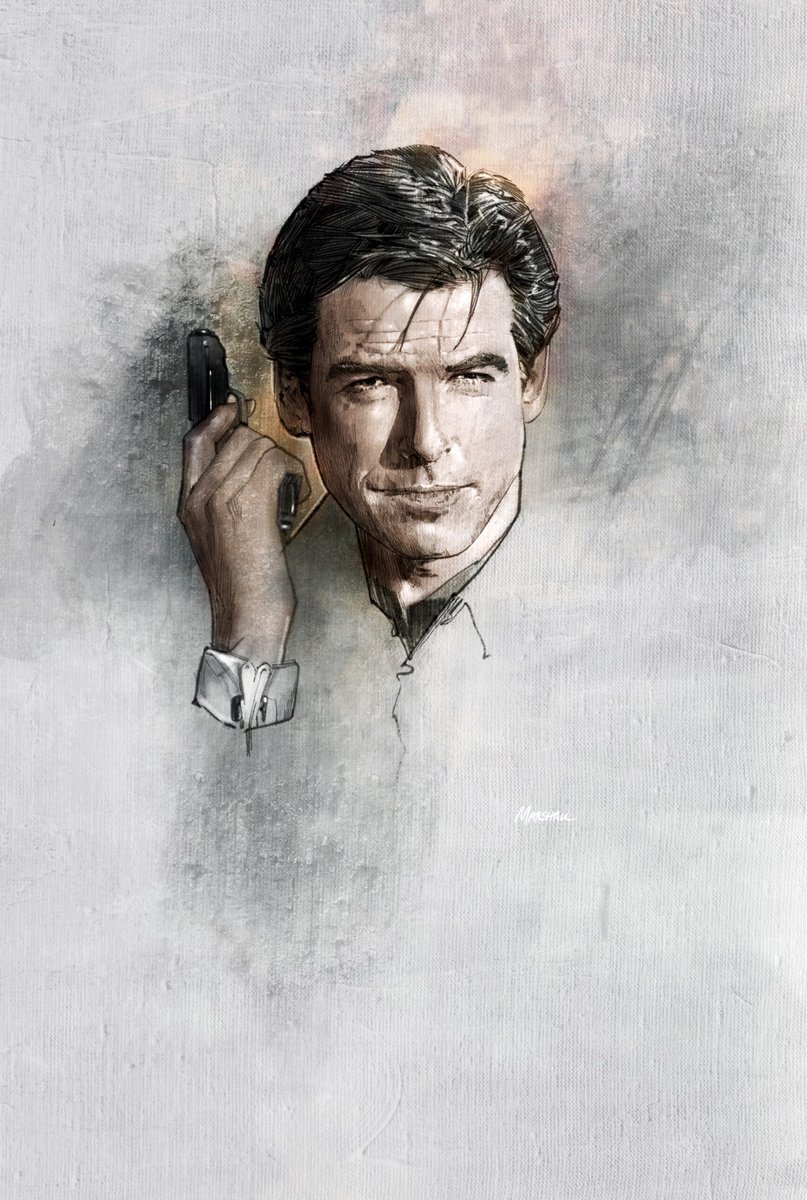 An early Happy Birthday to that talented and stylish actor who rescued 007 from the 1980’s, Pierce Brosnan! 🍸#jamesbond #007 #piercebrosnan #goldeneye