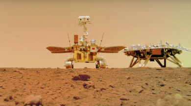 Today in 2021 – China successfully lands Zhurong, the country's first Mars rover.
