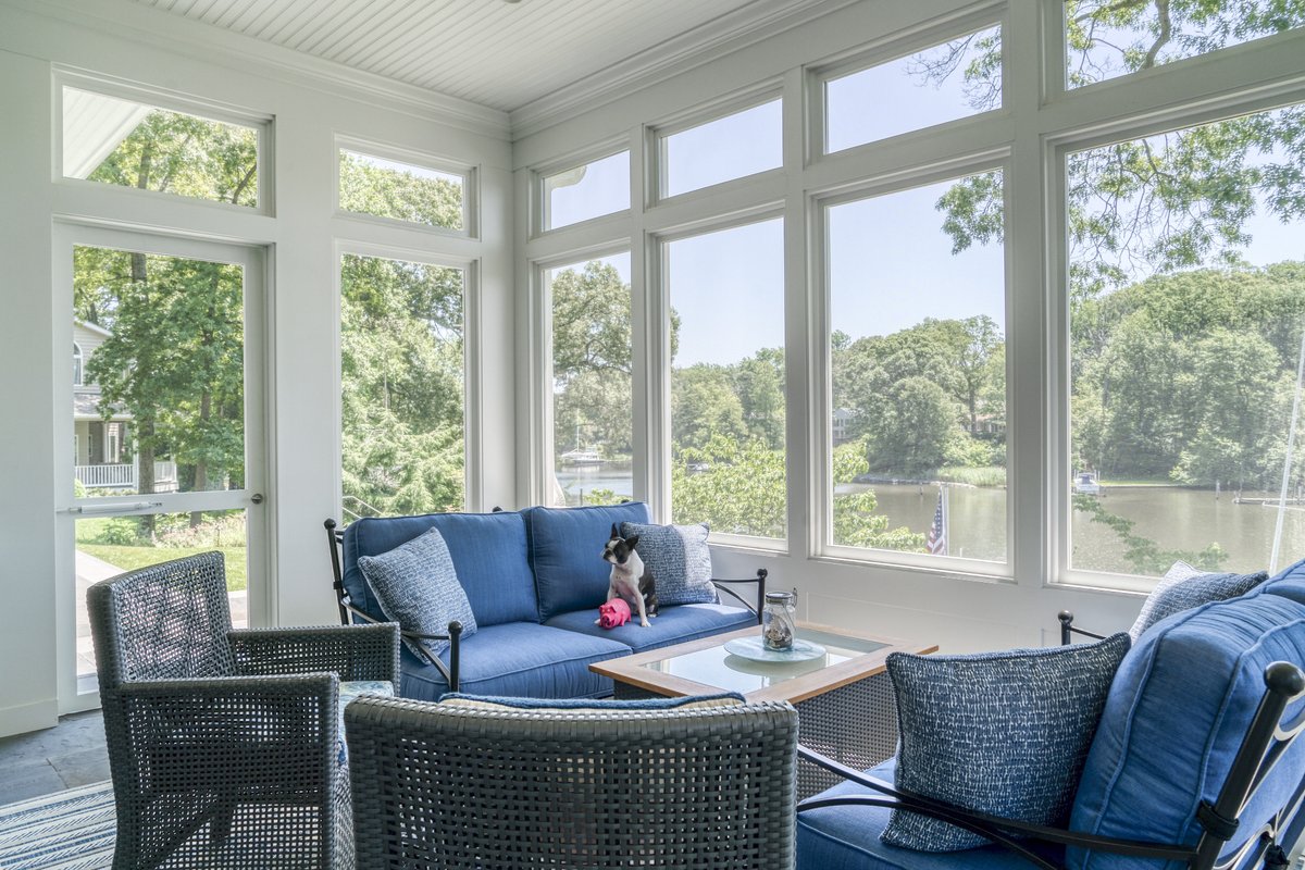 Porch season has arrived—these wonderful, screened spaces designed by Hammond Wilson are part porch, part nature, part architecture. They serve as a transitional retreat, perfect for meals or peaceful relaxation, offering a connection to nature while sheltering from the weather.