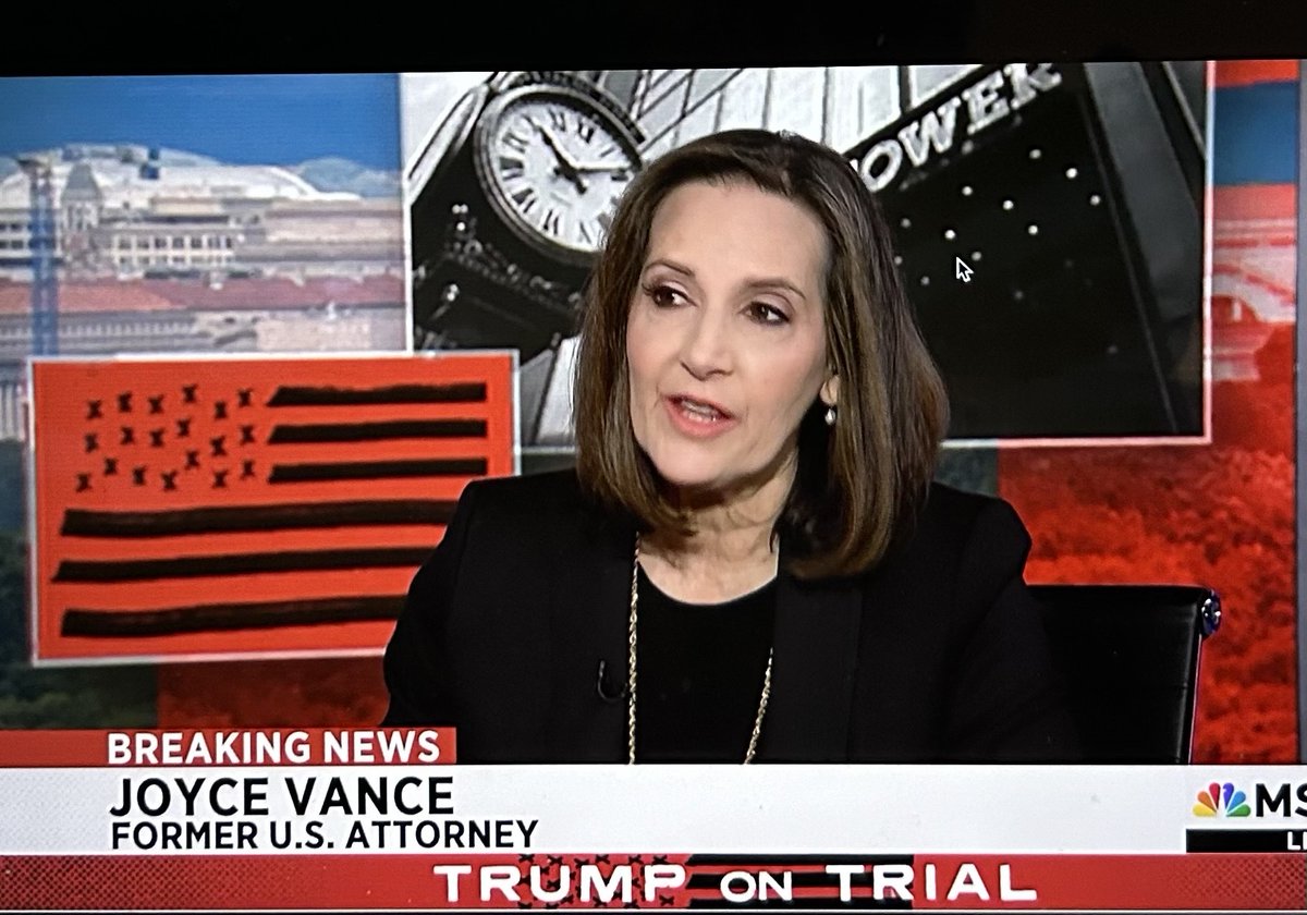 Michael Cohen may have baggage, but “the prosecution did not select Michael Cohen to be their key witness in this case, Donald Trump did,” Brennan Center senior fellow @JoyceWhiteVance tells @TheBeatWithAri on @MSNBC