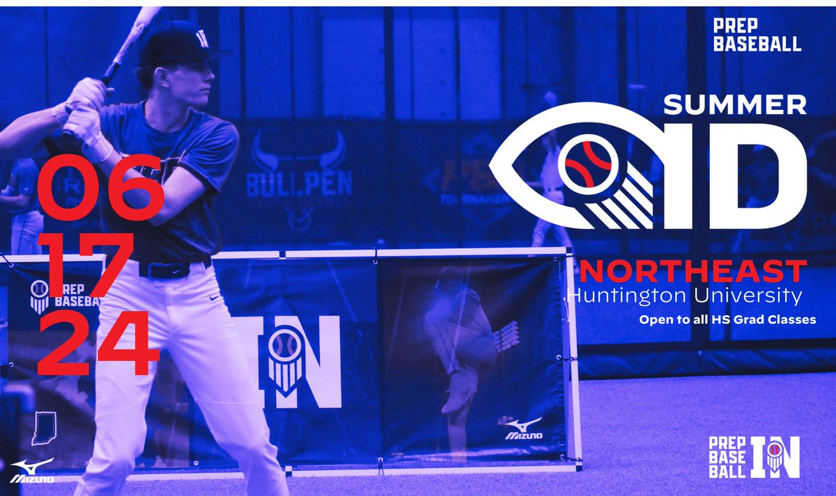 𝗡𝗼𝗿𝘁𝗵𝗲𝗮𝘀𝘁 𝗜𝗻𝗱𝗶𝗮𝗻𝗮 𝗦𝘂𝗺𝗺𝗲𝗿 𝗜.𝗗. 🗓️ Monday, June 17th ⏰ 10:00 AM 🏟️ @baseballhu 🎓 Open to all HS classes ↳ loom.ly/PGomZ1Q