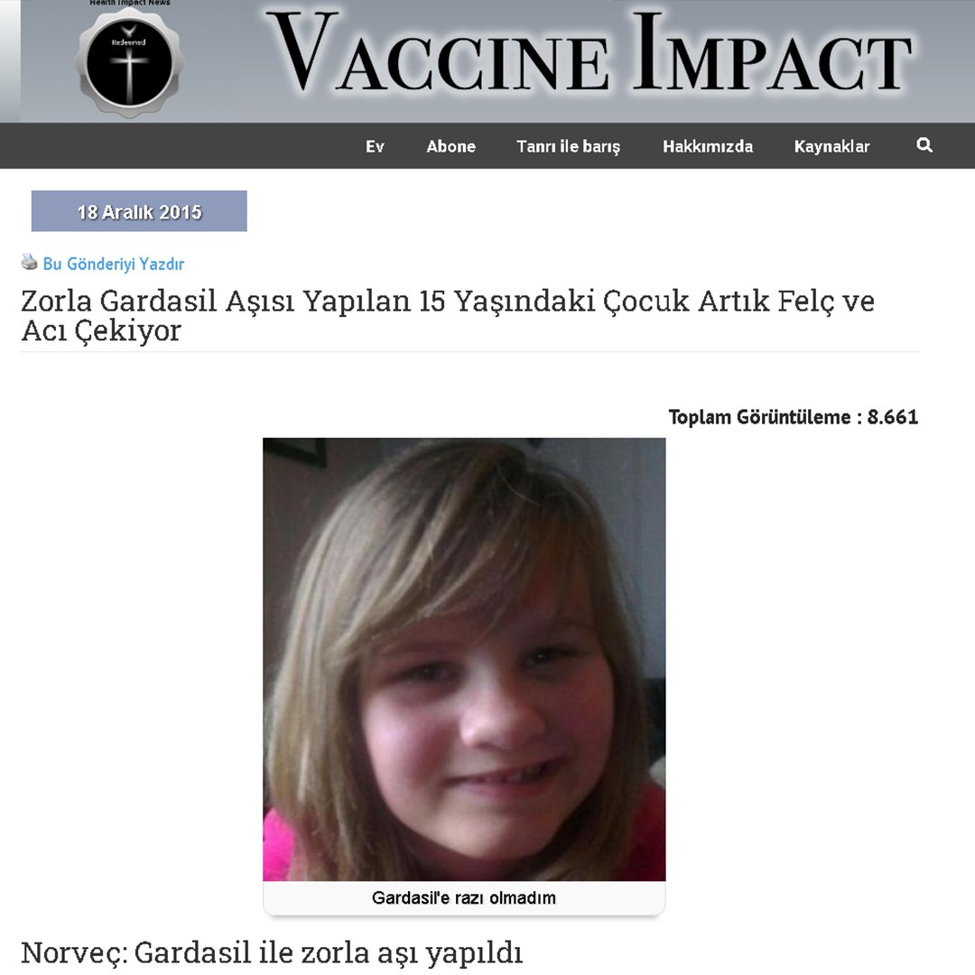 @ekrem_imamoglu Zorla Gardasil Aşısı Yapılan 15 Yaşındaki Çocuk Artık Felç ve Acı Çekiyor.

Kaynak: vaccineimpact.com/2015/15-year-o…